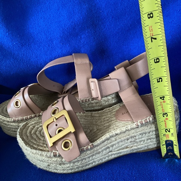 CHRISTIAN DIOR ESPADRILLE PLATFORM SANDALS - Picture 5 of 7